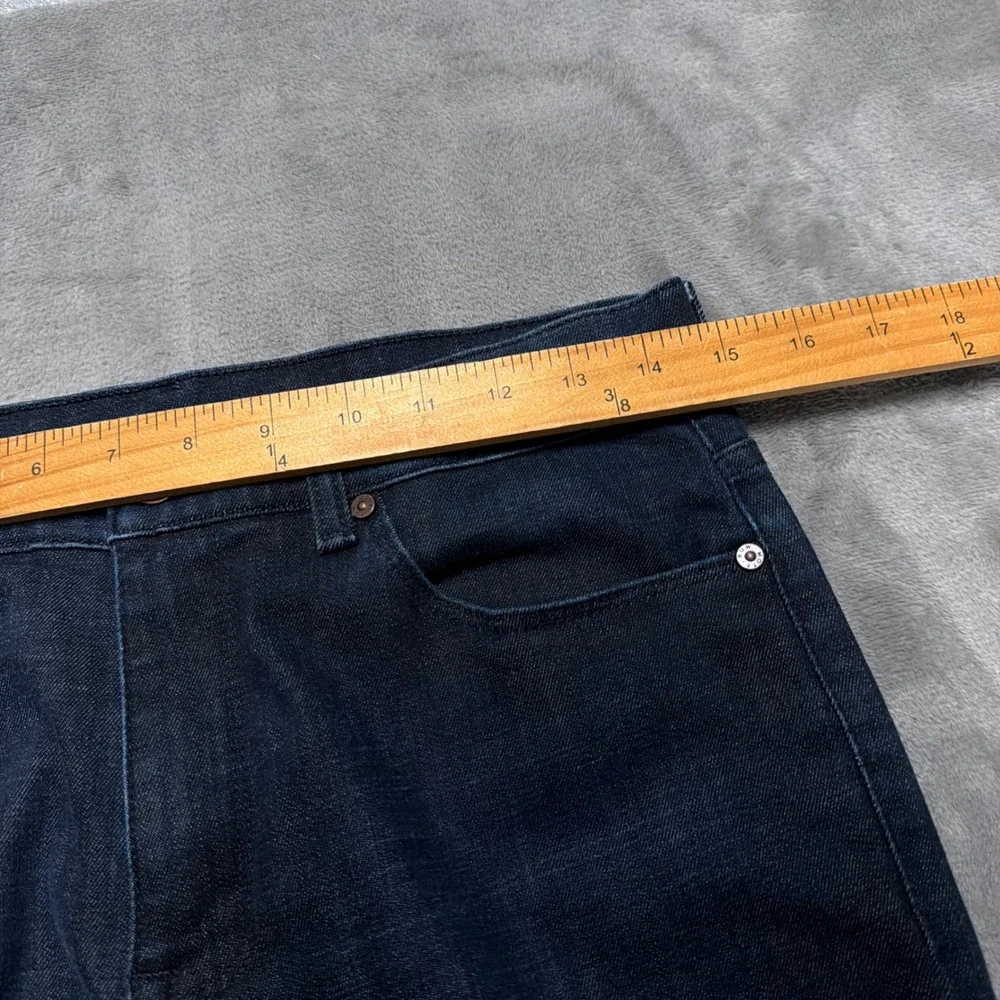Mott & Bow Straight Crosby Jeans Mens 29x32 Dark Blue Stretch Denim Casual